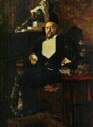 Portrait of Savva Mamontov Mikhail Vrubel